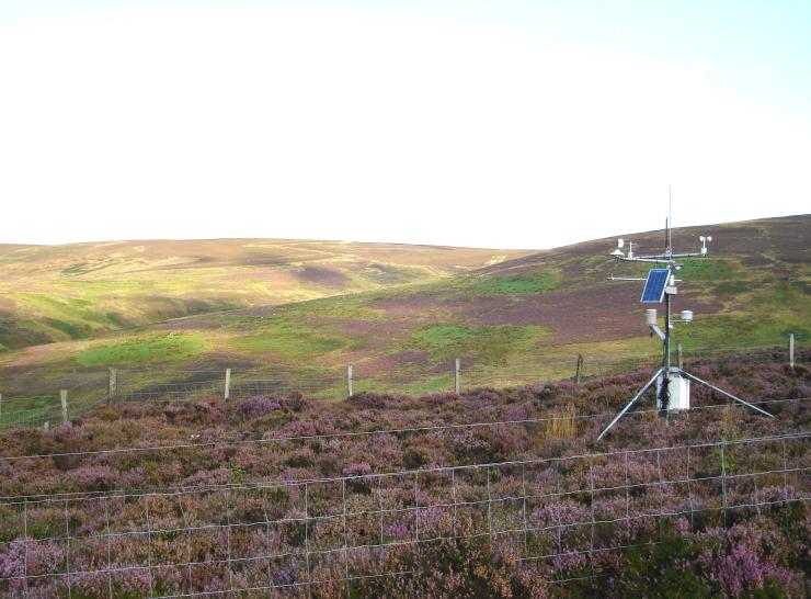 ECN Automatic Weather Station at Glensaugh